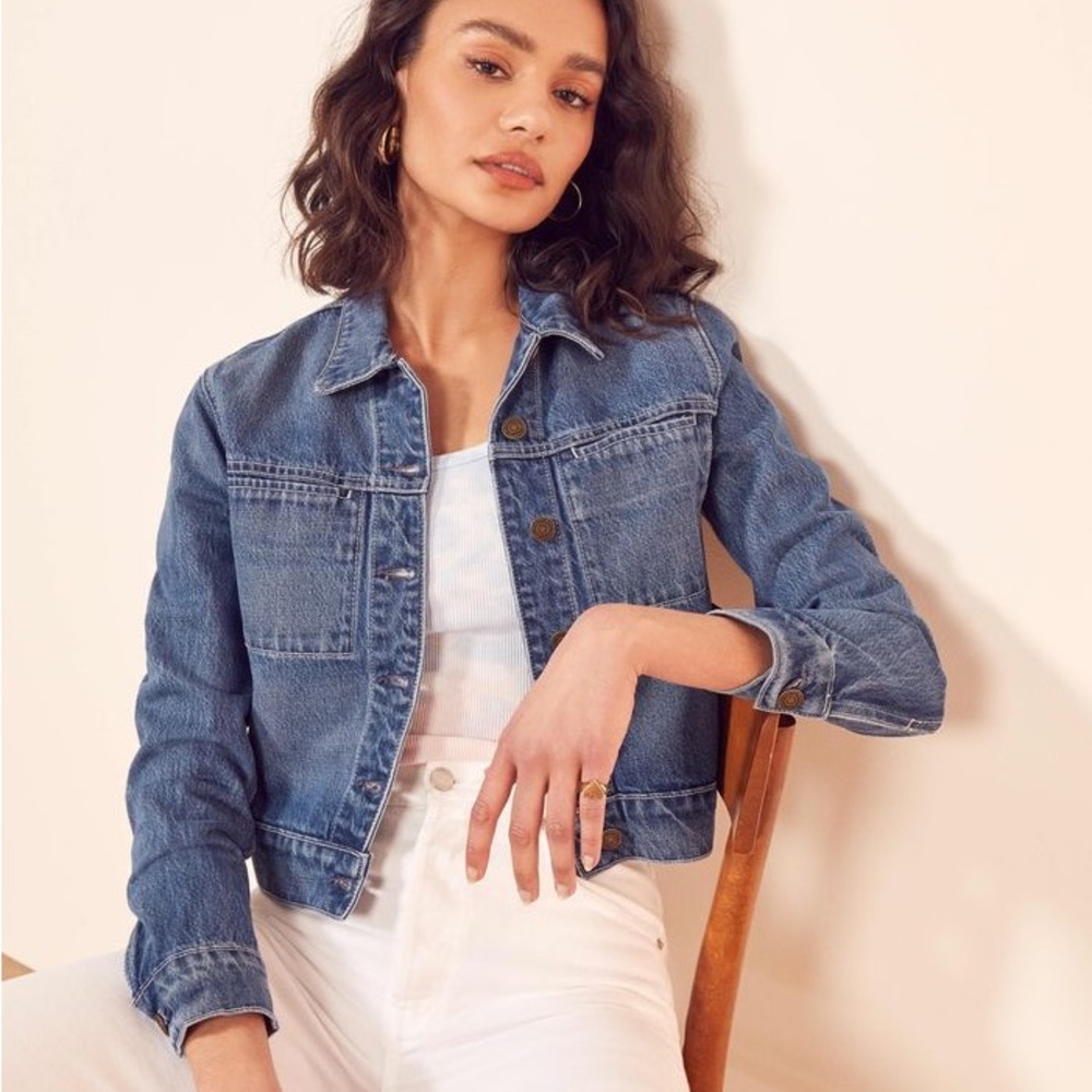 Reformation Aster Denim Jacket